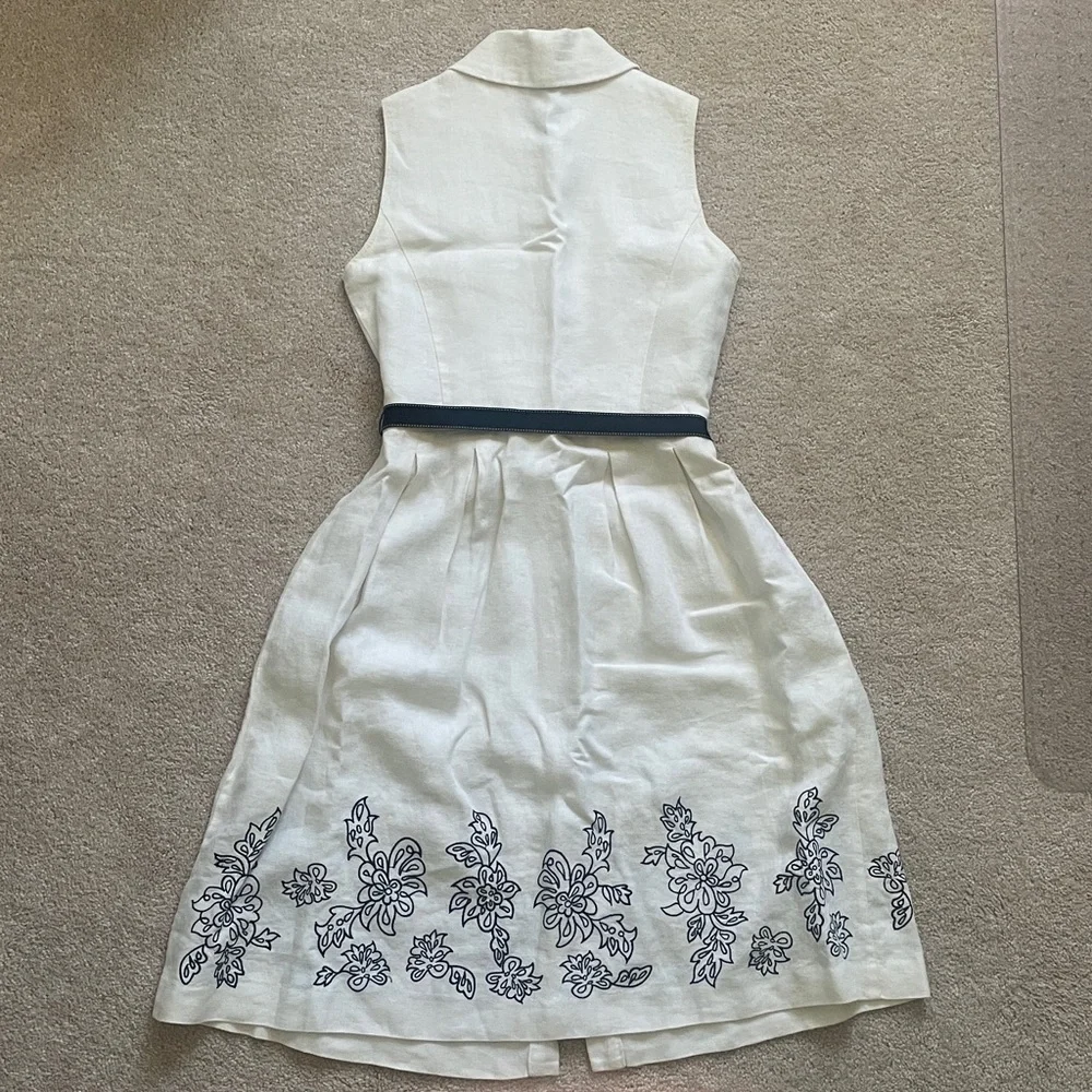 Oscar de la Renta Linen dress - Picture 5 of 5